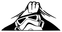 Peeking Stormtrooper