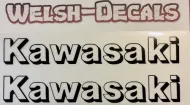 Kawasaki Decal x 2 